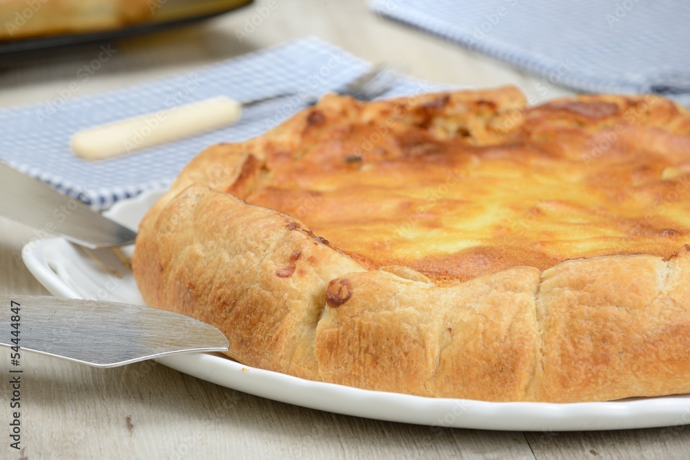 Fetta di torta ripiena