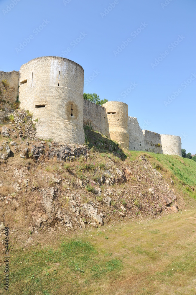 Les remparts Château de Falaise Les remparts Château de Falaise