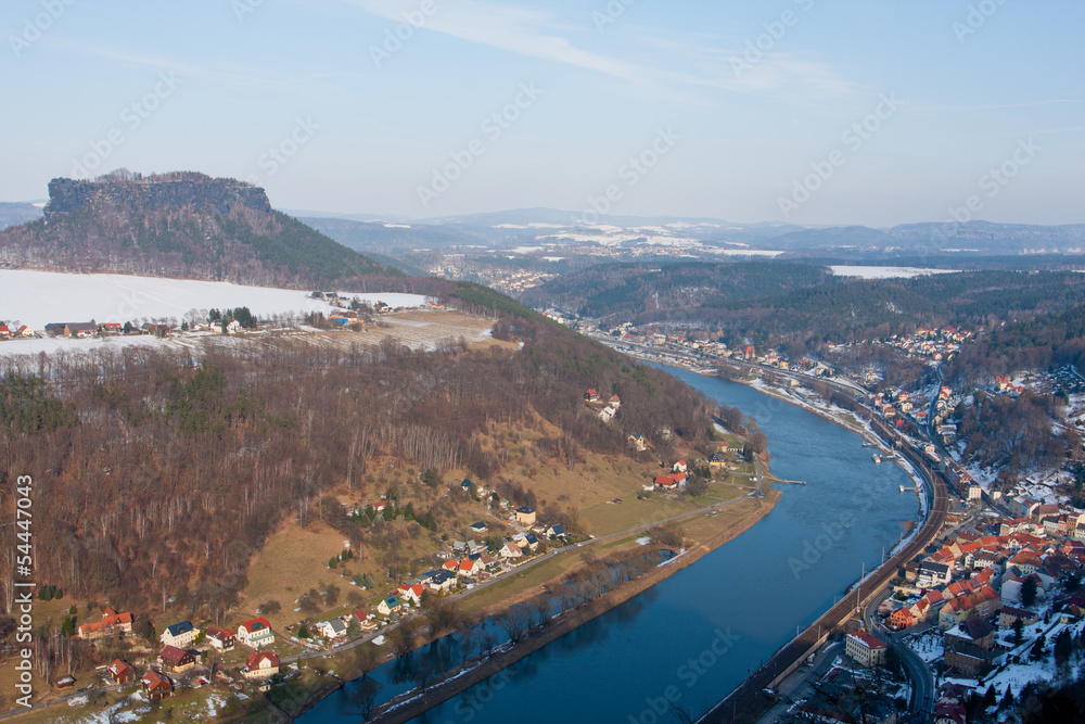 Fototapeta premium Elba river