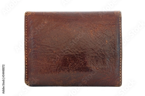 Leather wallet from the back party photo