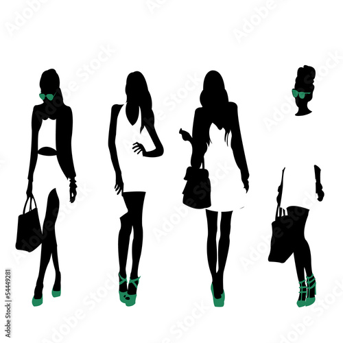 fashion silhouettes