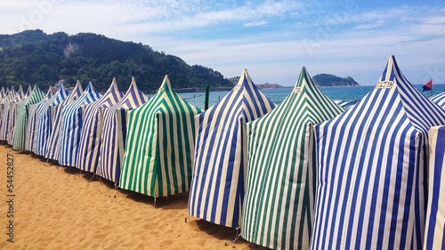 Obraz na płótnie zarautz beach