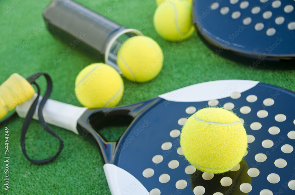Paddle tennis objects