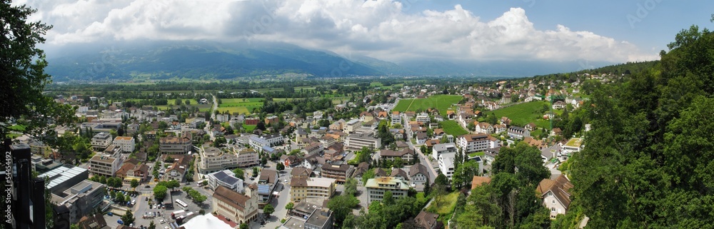 Vaduz - the capital of Liechstein