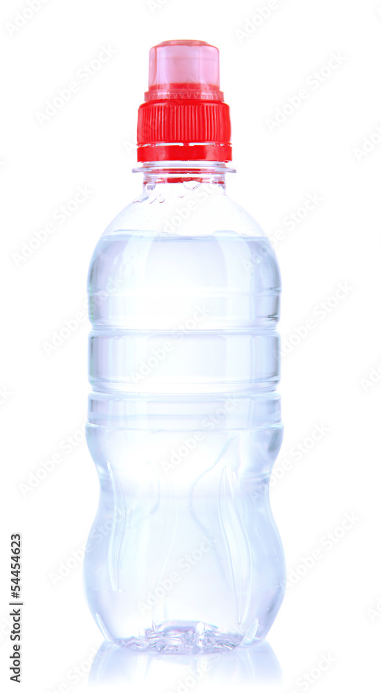 Bottle of water, isolated on white Bottle of water, isolated on white