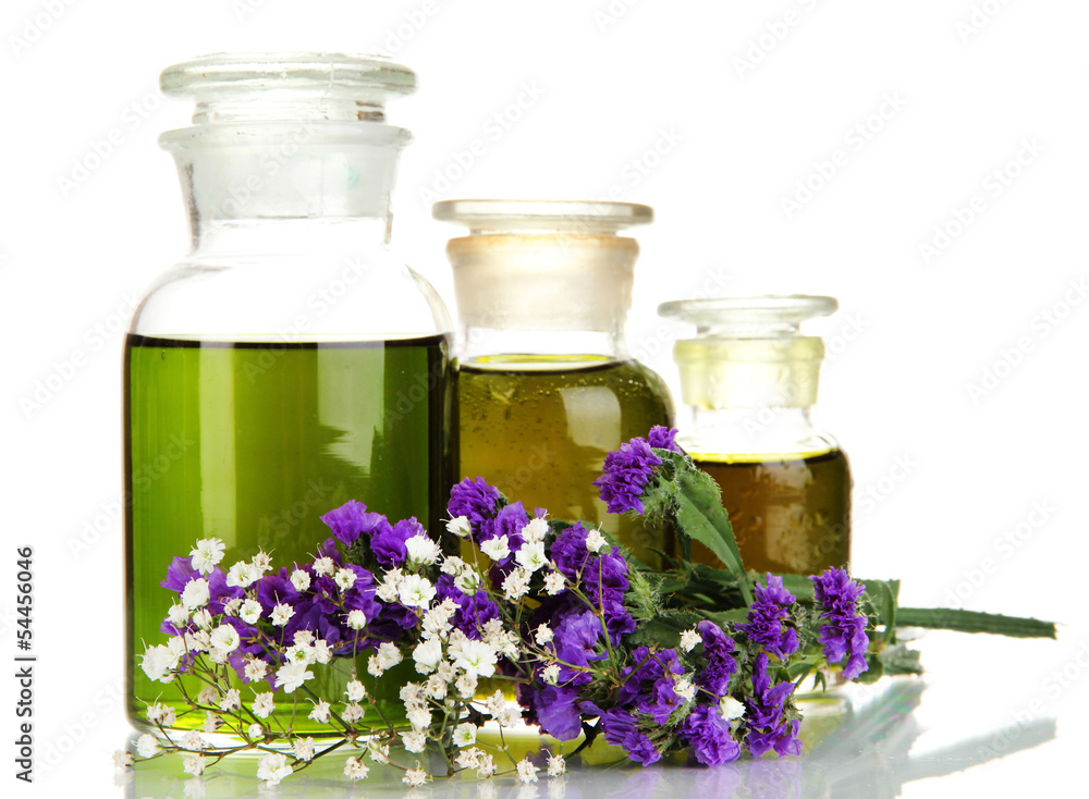 Medicine bottles isolated on white Medicine bottles isolated on white