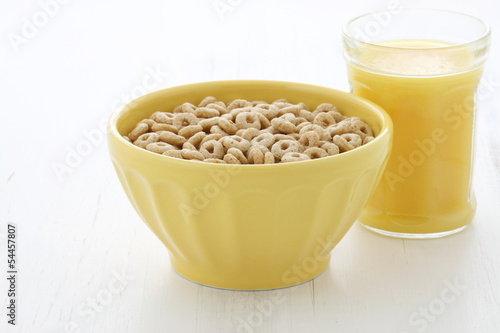 Delicious and healthy honey nuts cereal