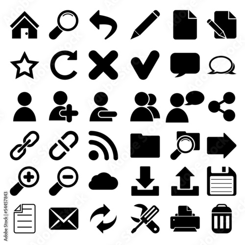 Web Internet Icons