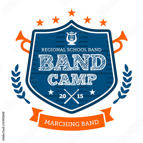 Band camp emblem