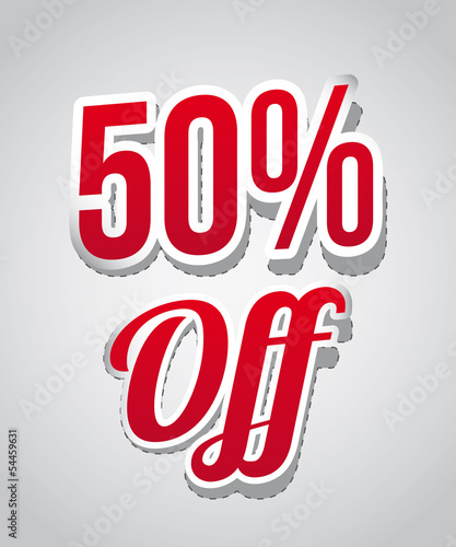 50 percent off