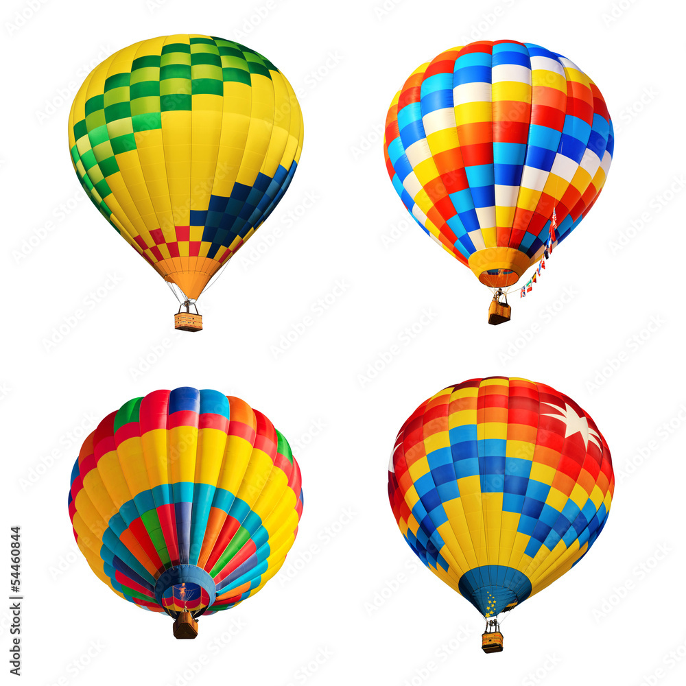 Obraz premium hot ait balloons isolated