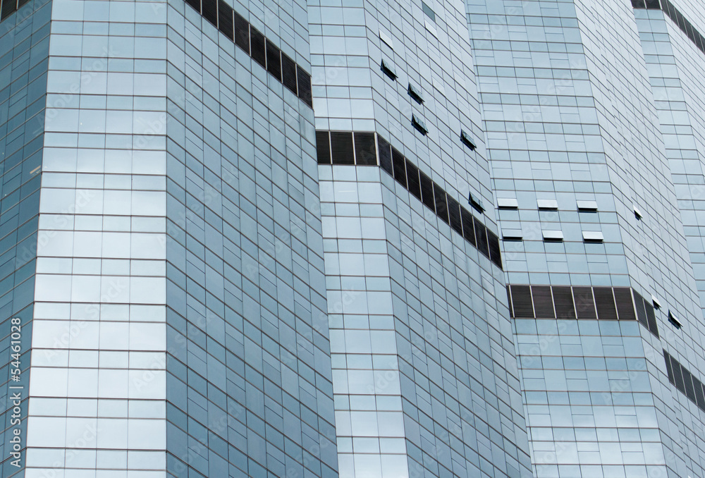 Obraz premium Glass facade of modern building