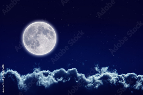 Fototapeta Pełnia księżyca