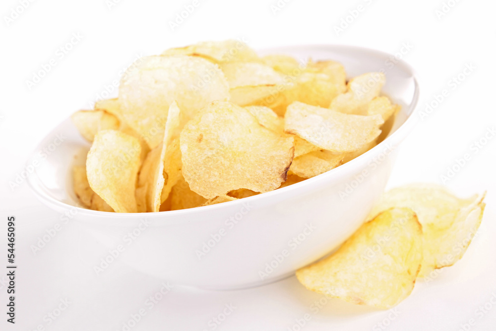 crispy potato chips