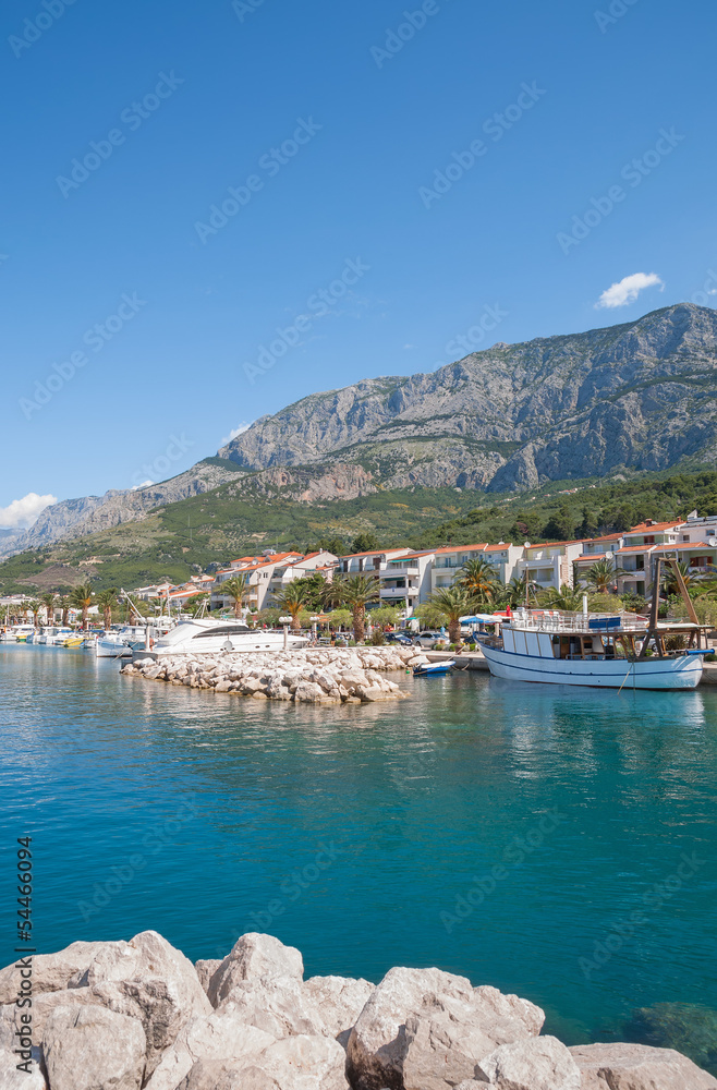 Bade-und Urlaubsort Tucepi an der Makarska Riviera