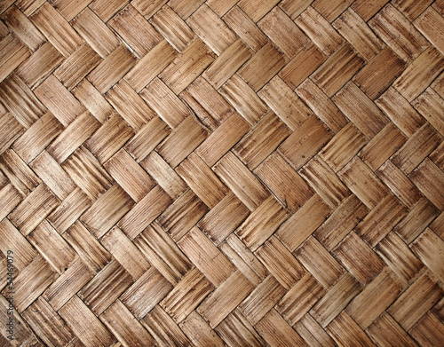 Bamboo basketwork texture  background