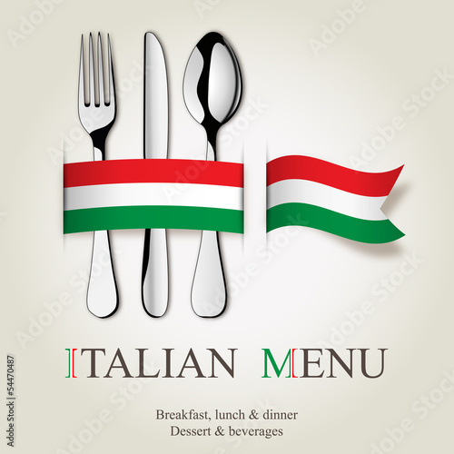 italian menu