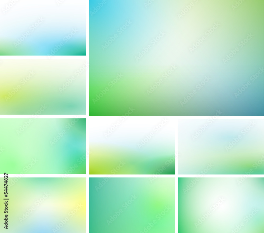 cool and fresh soft backgrounds