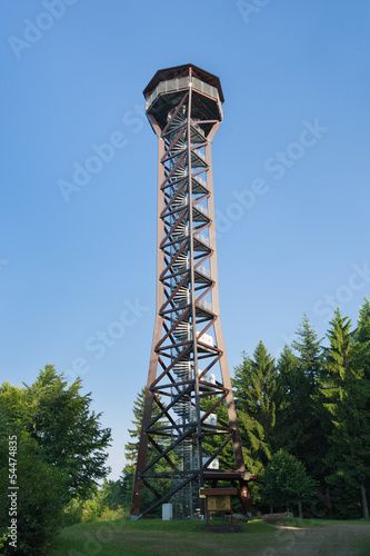 Fotografi Teltschikturm im Odenwald