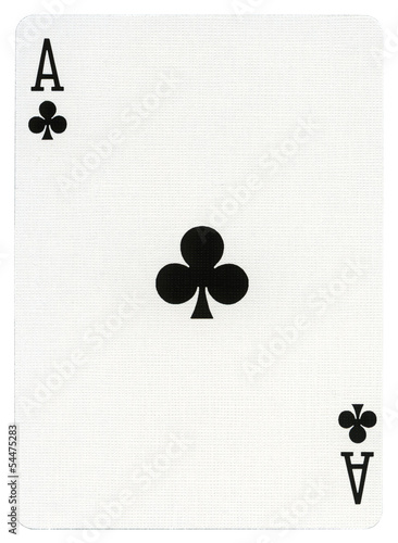 Playing Card - Ace of Clubs