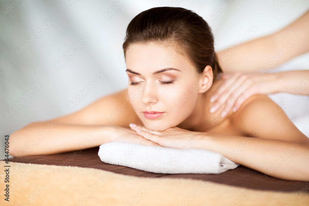 woman in spa woman in spa