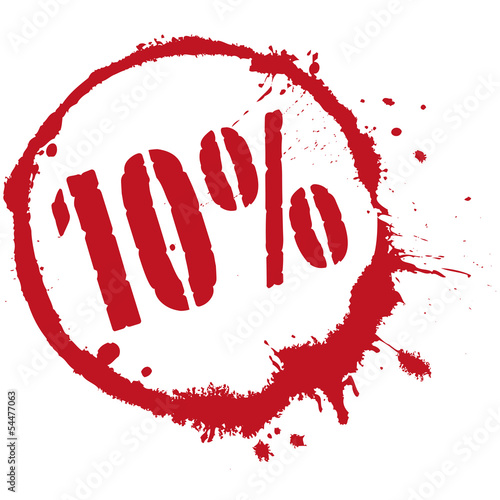 10% - 10 Prozent - Sale