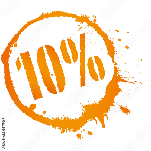 10% - 10 Prozent - Sale - Reduzierung photo