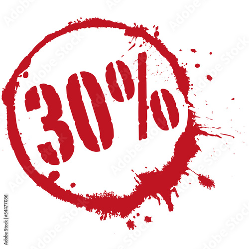 30% - 30 Prozent - Sale - Reduzierung