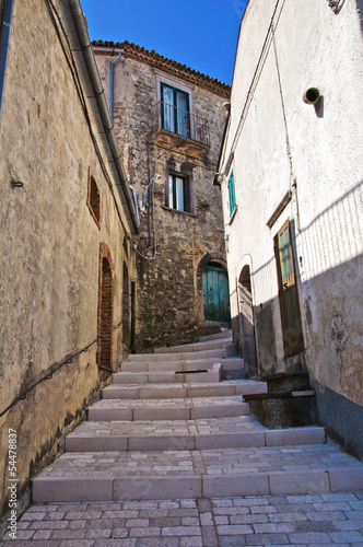 Fototapeta Naklejka Na Ścianę i Meble -  Alleyway. Alberona. Puglia. Italy.