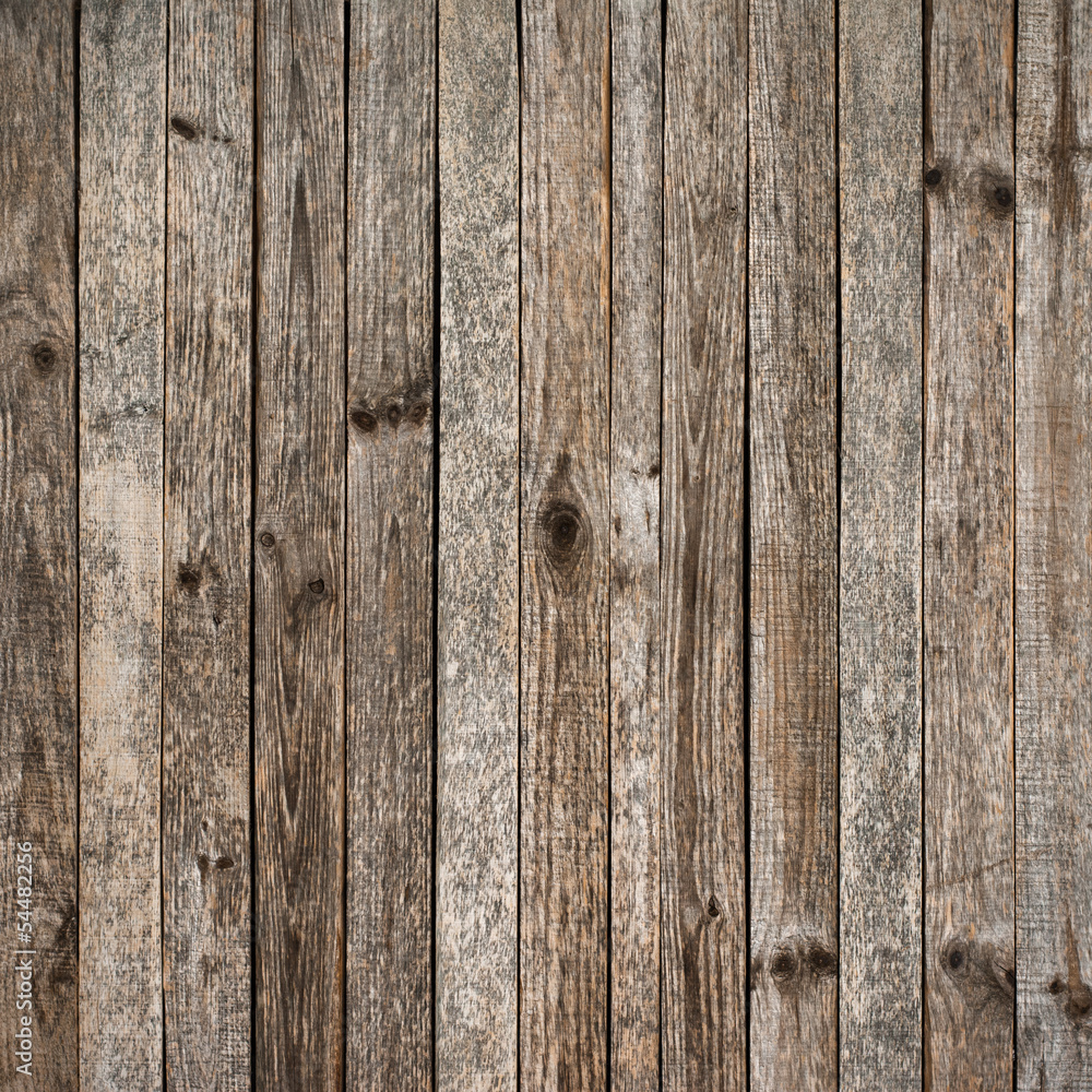 Old plank wooden wall background Old plank wooden wall background