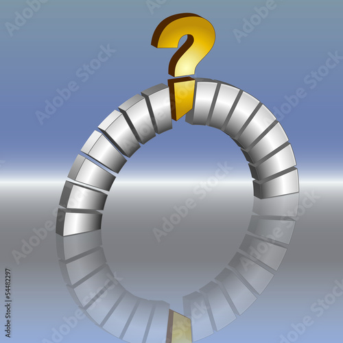 Logo Bogen Fragezeichen