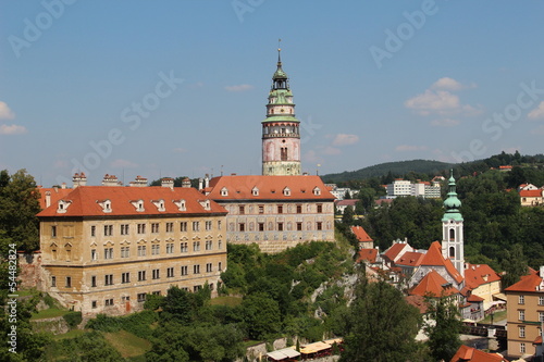 Czech Krumlov in the Czech Republic