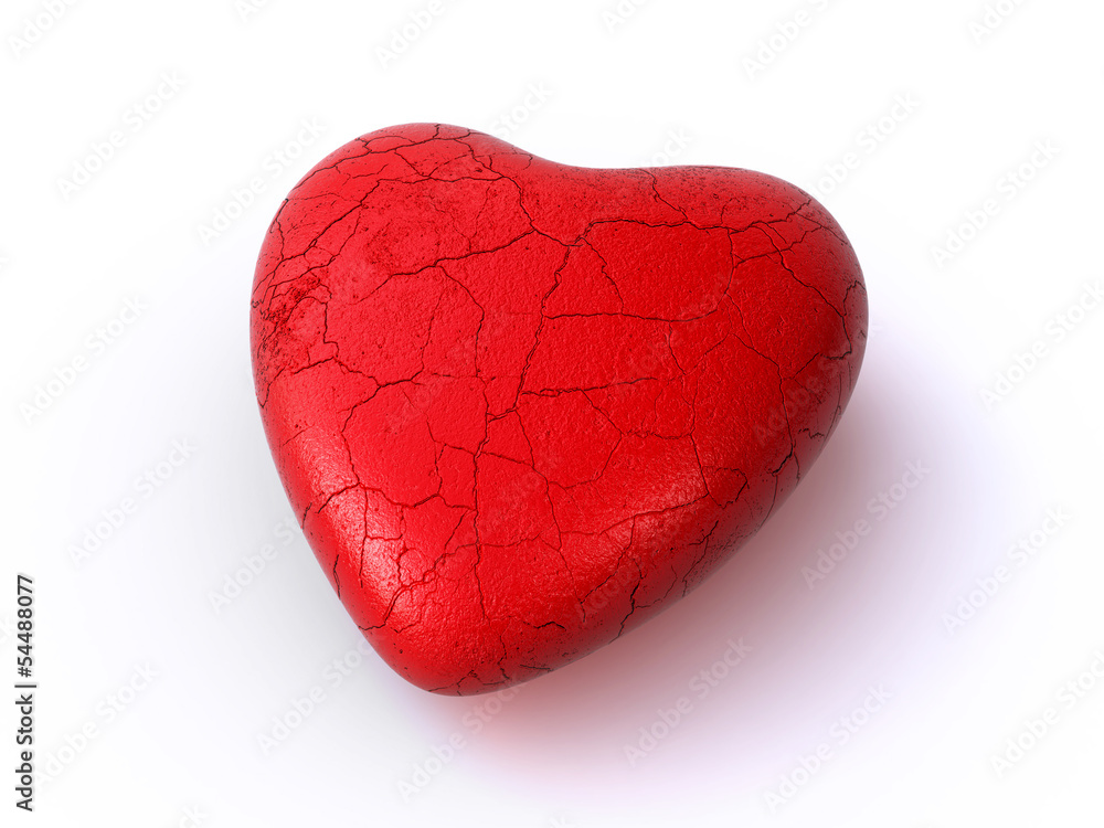 cracked heart cracked heart