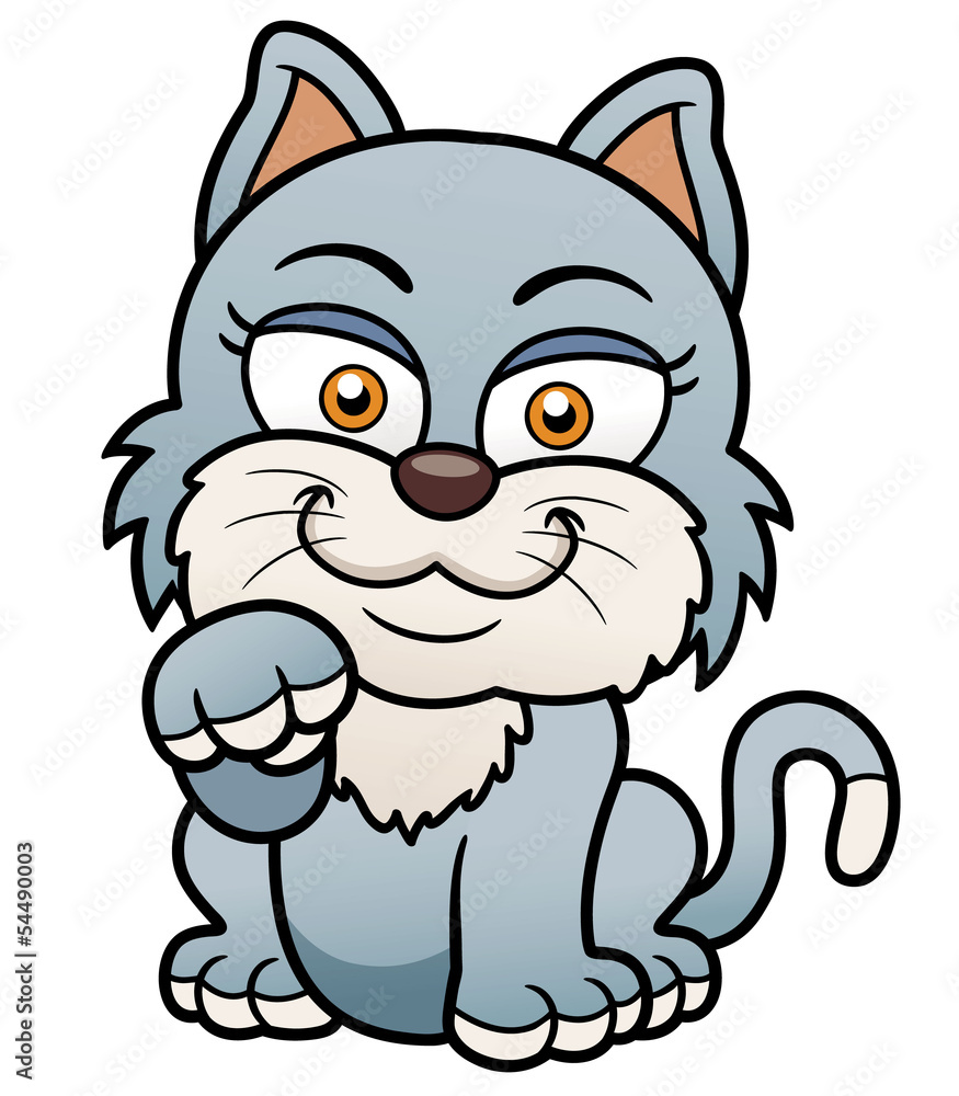 Vector illustration of Cat cartoon Vector illustration of Cat cartoon