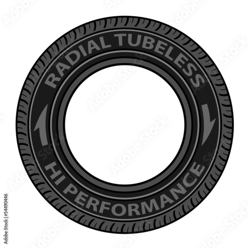 vector radial tubeless tyre