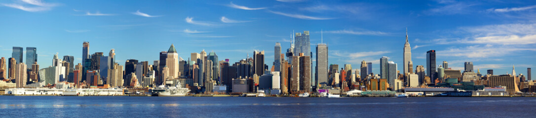Manhattan skyline panorama, New York City