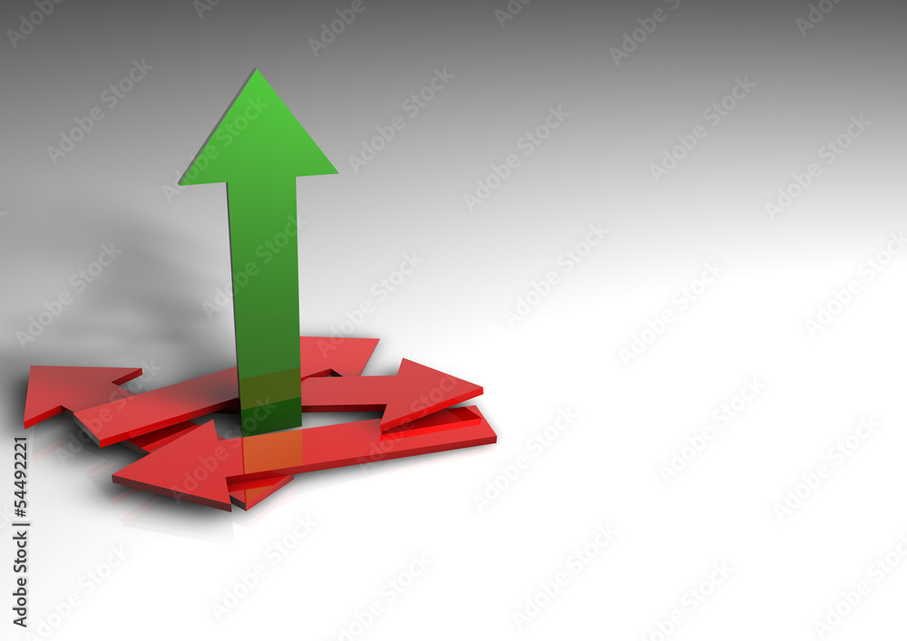 rising arrow rising arrow