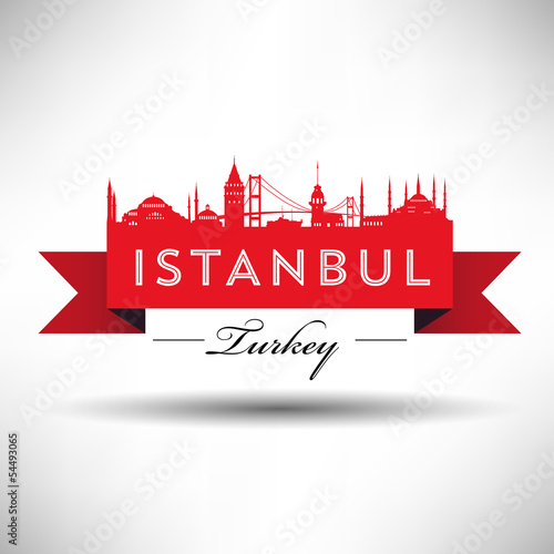 Wallpaper Mural Istanbul Silhoutte Design Torontodigital.ca