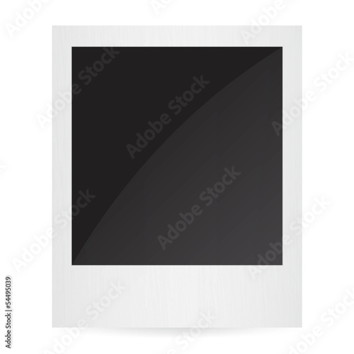 Isolated Photo Frames on White Background