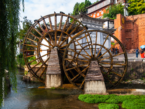 Water mill in Lijiang