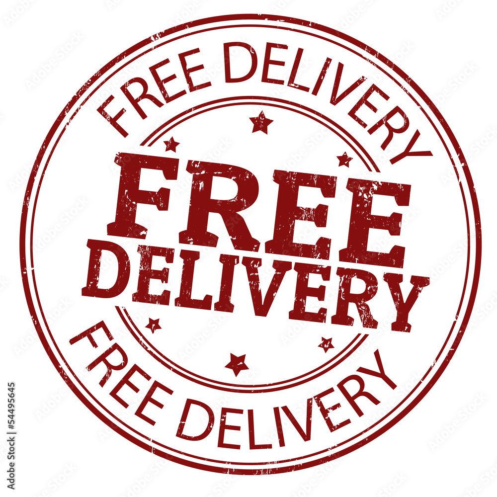 Free delivery stamp