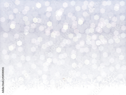 雪　クリスマス　背景