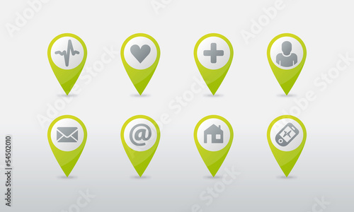 Telemedizin Pins