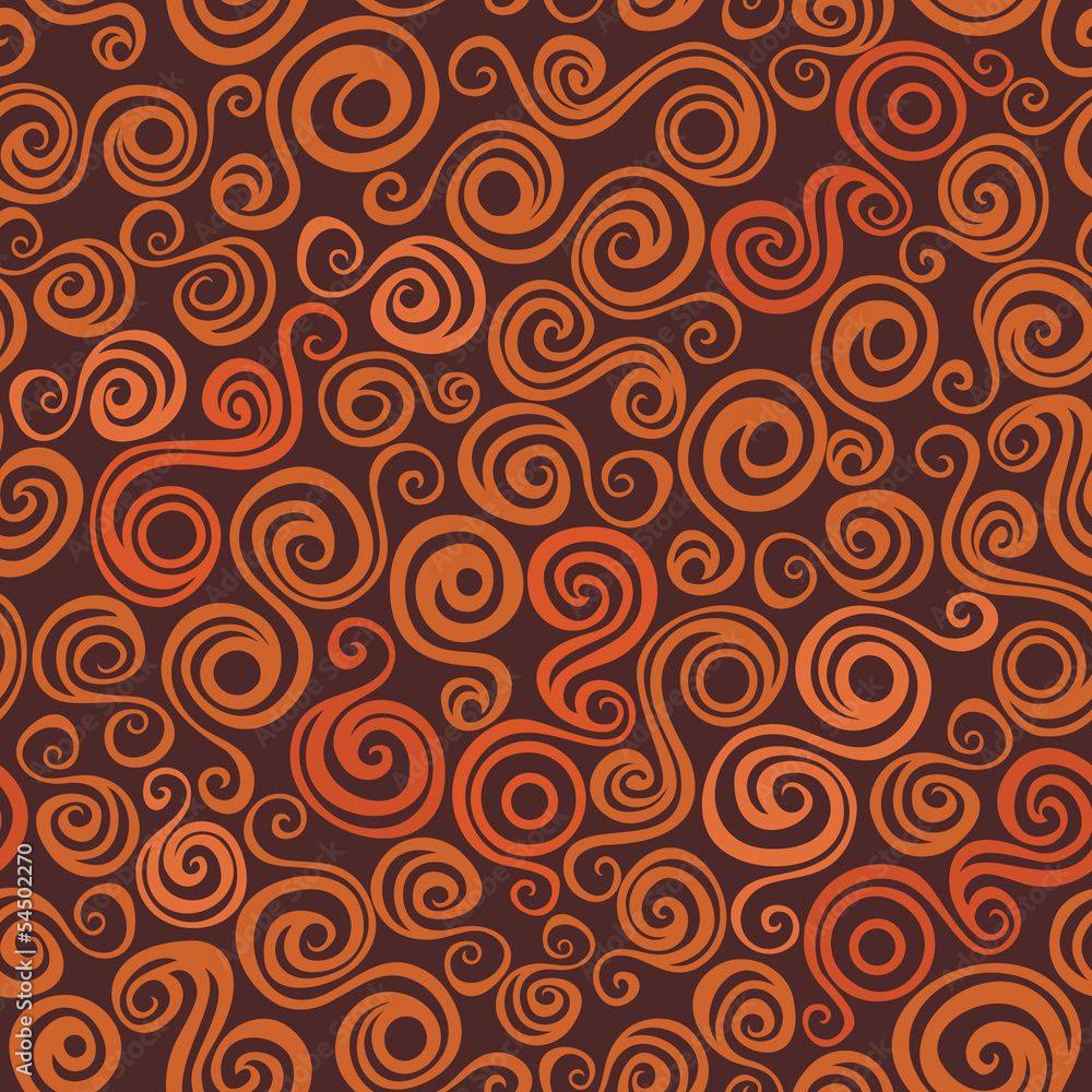 bright seamless texture with curly elements bright seamless texture with curly elements