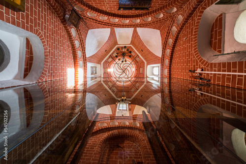 Interior of St Basils Cathedral