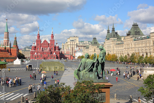 Monument to Minin and Pozharsky in Red Square