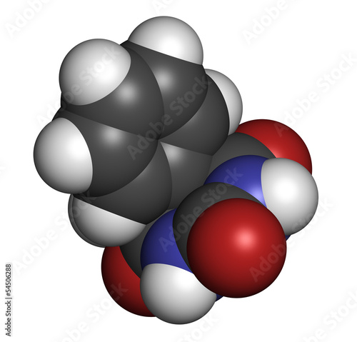 Fotografie Phenobarbital barbiturate anticonvulsant (epilepsy drug)