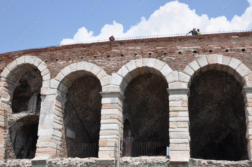 Roman amphitheatre Arena di Verona, Italy 