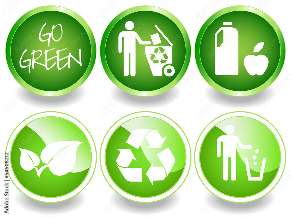 Green stickers set-2