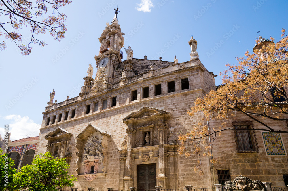 Santos Juanes church in Valencia, Spain